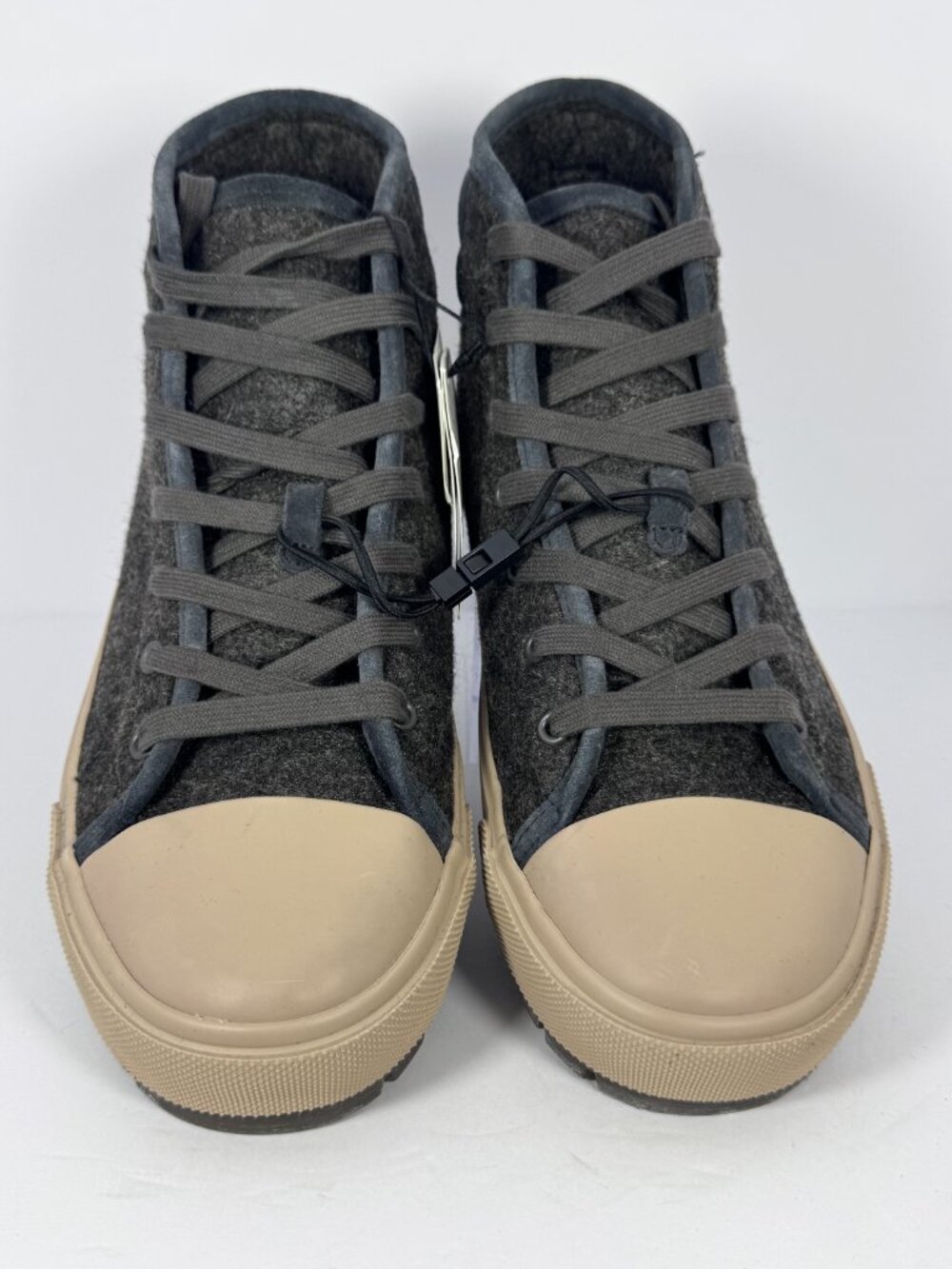 NWT! Zara High Top Sneaker Mens Size 8 Gray